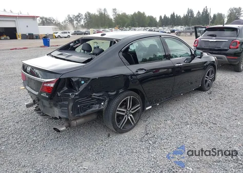 2016 Honda Accord Touring from USA, damaged, VIN 1HGCR3F9XGA034172